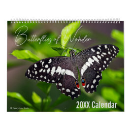 Schmetterlingskalender Wählen Sie Ihren Startmonat Kalender