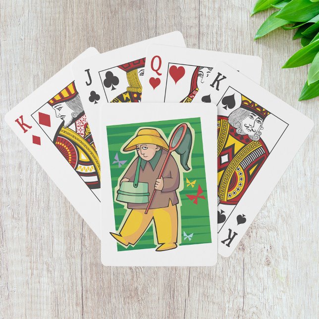 Schmetterlingskollektor Spielkarten (Von Creator hochgeladen)