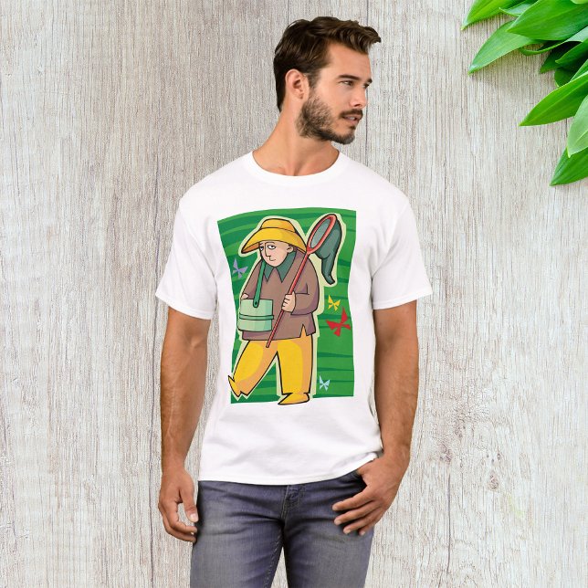 Schmetterlingskollektor T-Shirt (Von Creator hochgeladen)