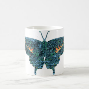 Schmetterlingskunst 2 kaffeetasse