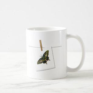 Schmetterlingskunst Kaffeetasse