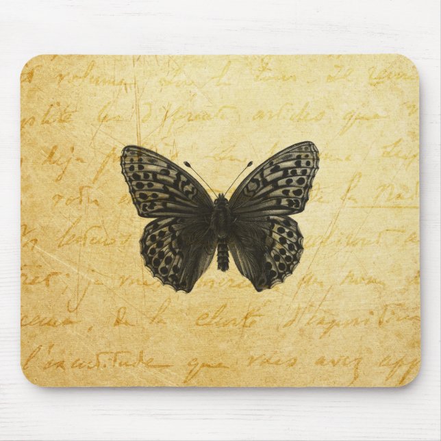 Schmetterlingskunst Mousepad (Vorne)