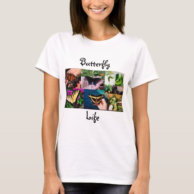 Schmetterlingsleben T-Shirt (Vorderseite)