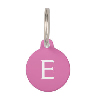 Schmetterlingsliebe Einheitliches Magenta 3 Pers Haustiermarke