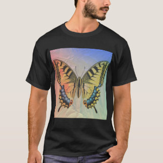 Schmetterlingslogo: Eleganz in Motion T-Shirt