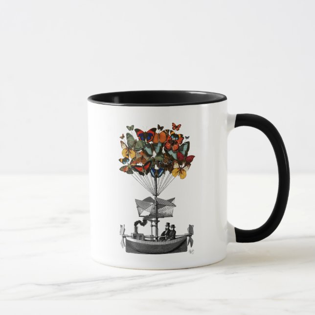 Schmetterlingsluftschiff 2 tasse (Rechts)