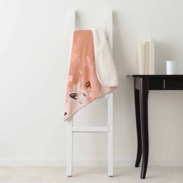 Schmetterlingsmuster 11 sherpadecke (Beispiel)