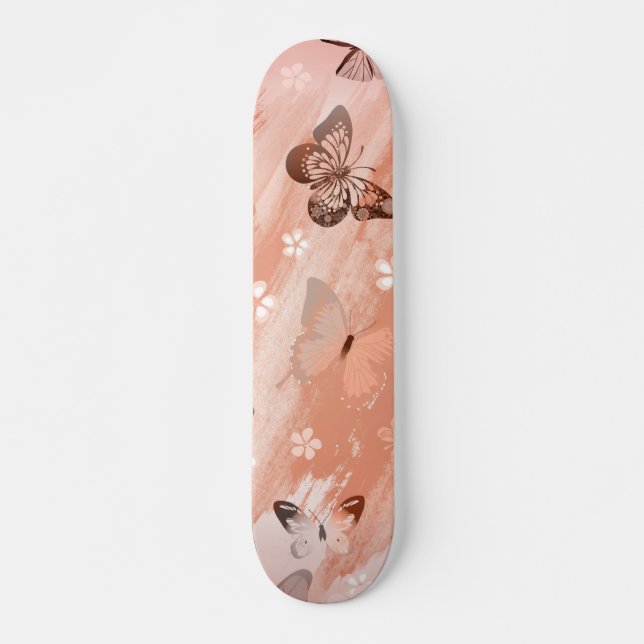 Schmetterlingsmuster 11 skateboard (Vorne)