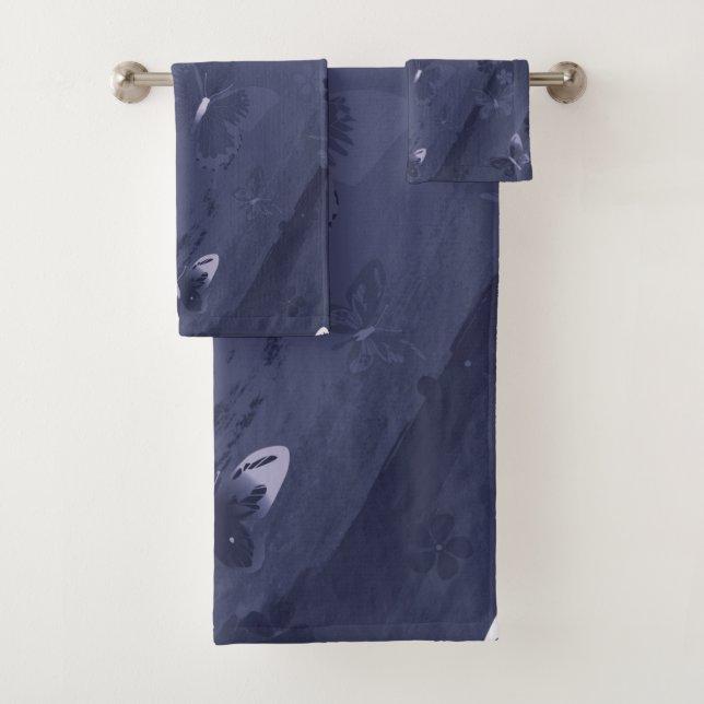 Schmetterlingsmuster 17 badhandtuch set (Insitu)