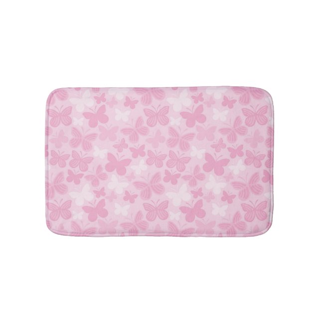 Schmetterlingsmuster 2 badematte (Vorderseite)
