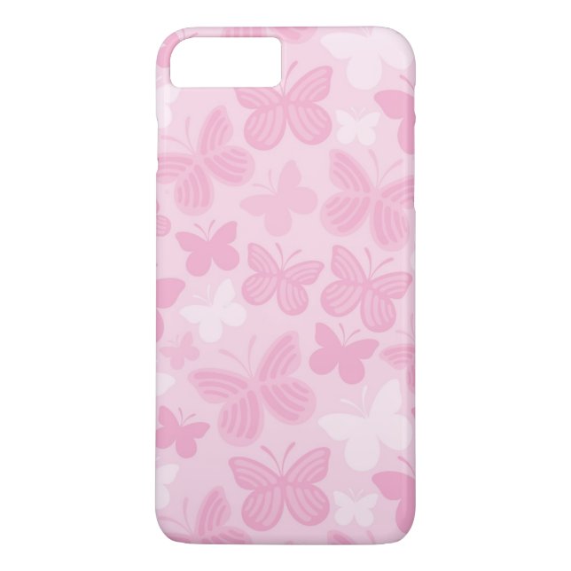 Schmetterlingsmuster 2 Case-Mate iPhone hülle (Rückseite)