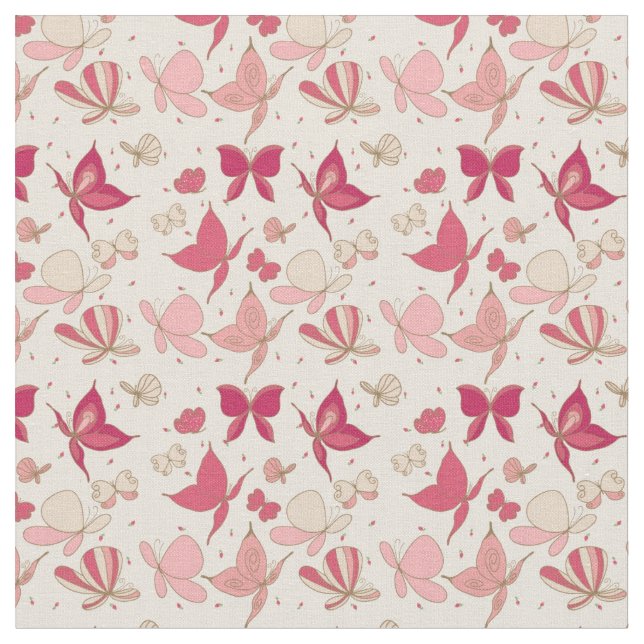 Schmetterlingsmuster 2 stoff (Nahaufnahme)