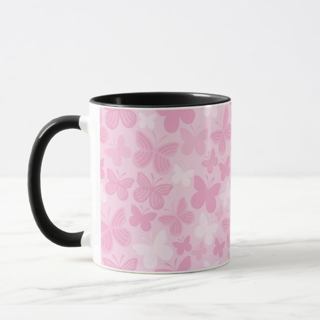Schmetterlingsmuster 2 tasse (Links)