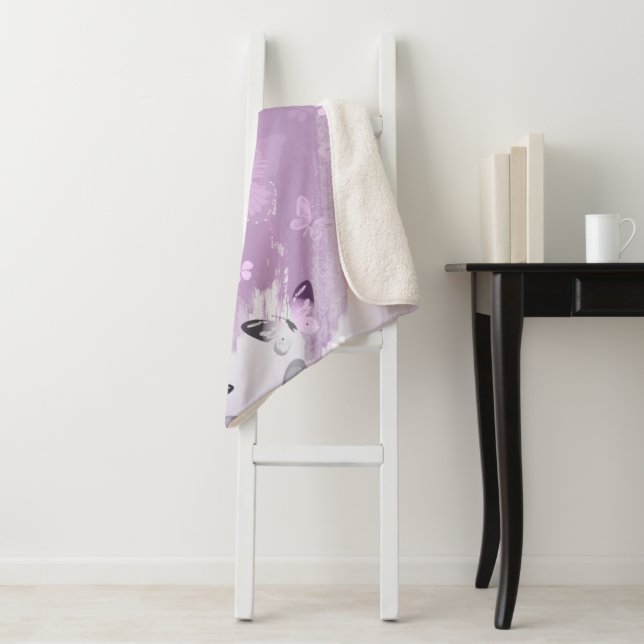 Schmetterlingsmuster 8 sherpadecke (Beispiel)