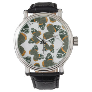 Schmetterlingsmuster Armbanduhr