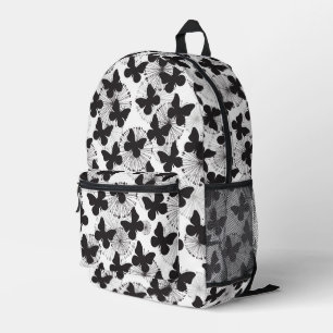 Schmetterlingsmuster Bedruckter Rucksack