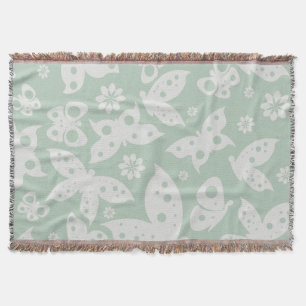 Schmetterlingsmuster Decke