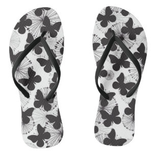 Schmetterlingsmuster Flip Flops