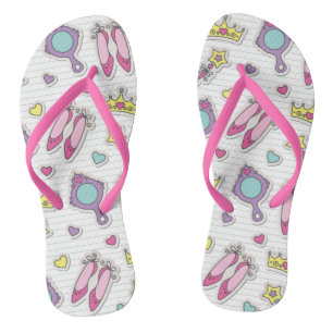 Schmetterlingsmuster Flip Flops