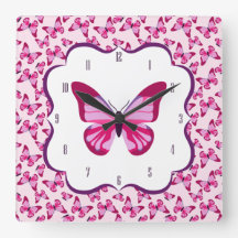 Schmetterlingsmuster Hübsch Pink Lila