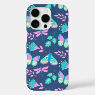 Schmetterlingsmuster iPhone 16 Pro Hülle