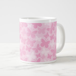 Schmetterlingsmuster Jumbo-Tasse