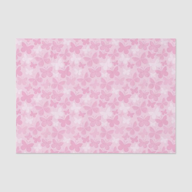 Schmetterlingsmuster Seidenpapier (Vorderseite)