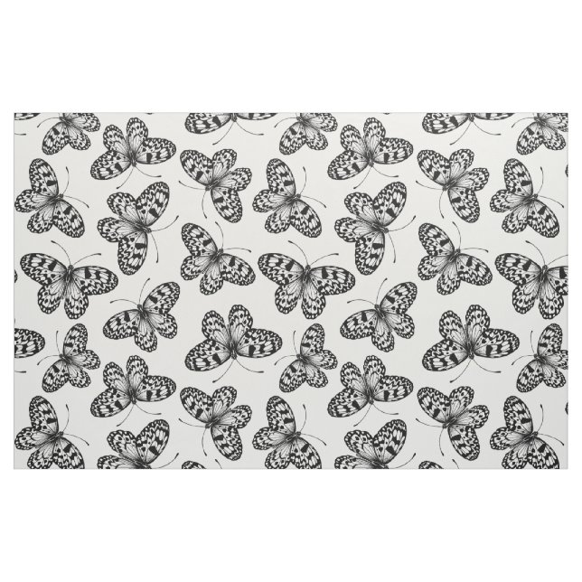 Schmetterlingsmuster Stoff (Fat Quarter (45,7 x 55,9 cm))