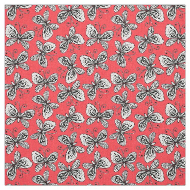Schmetterlingsmuster Stoff (Muster)