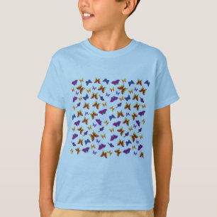 Schmetterlingsmuster T-Shirt
