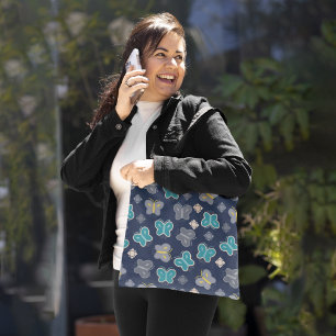 Schmetterlingsmuster Tasche