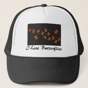 Schmetterlingsmuster Truckerkappe