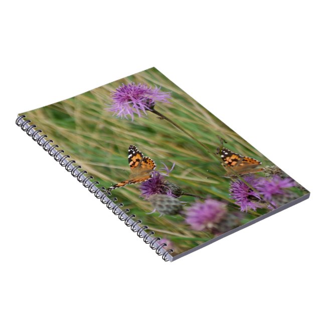 SchmetterlingsNotebook Notizblock (Rechte Seite)