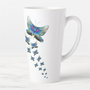Schmetterlingsparade-Tasse – Lebendiger Flug in Fa Milchtasse