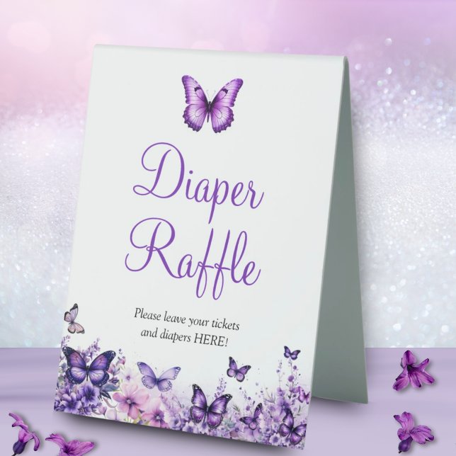 Schmetterlingspuchzettel Tischaufsteller (Von Creator hochgeladen)