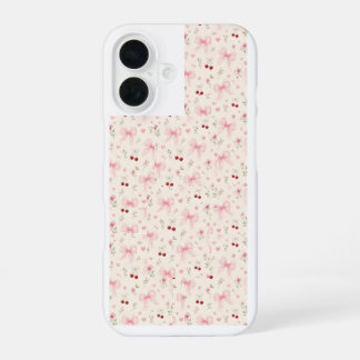 Schmetterlingsrosa-Schleifen-Handyhülle iPhone 16 Hülle