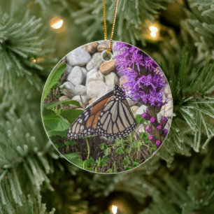 Schmetterlingsschmuck Keramik Ornament