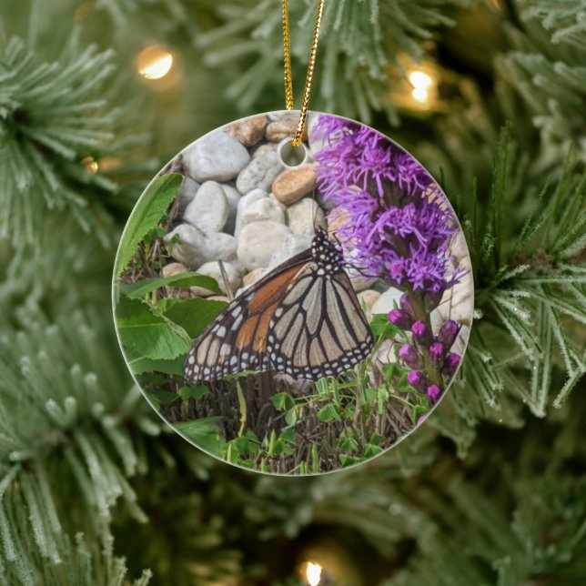 Schmetterlingsschmuck Keramik Ornament (Baum)