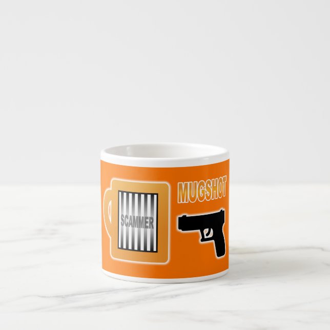 Schmetterlingsschuss Espressotasse (Vorderseite)