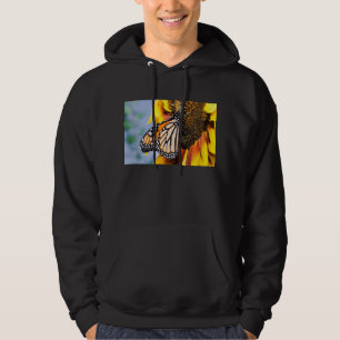 Schmetterlingssonnenblume Hoodie