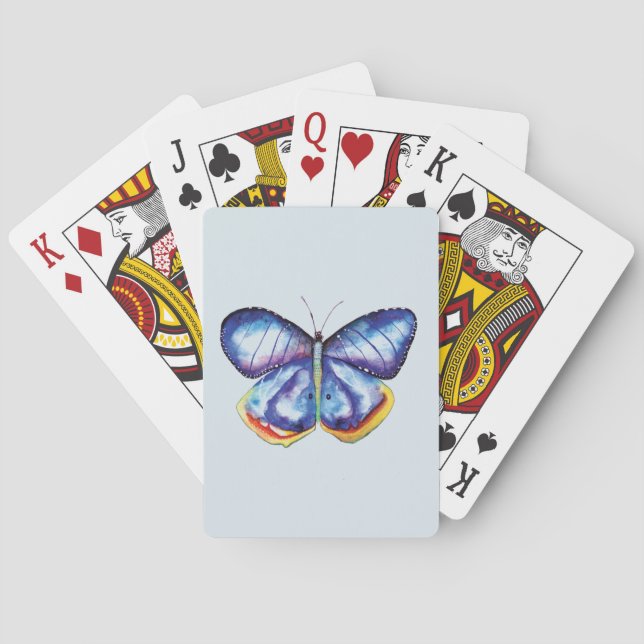 Schmetterlingsspielkarten Spielkarten (Rückseite)