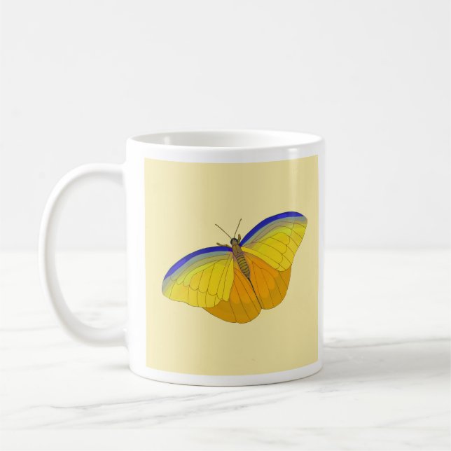 Schmetterlingstasse Kaffeetasse (Links)