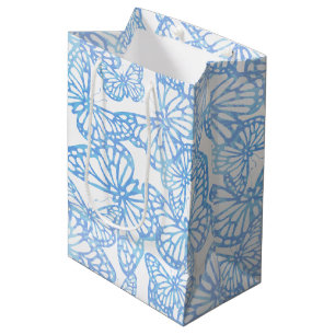 Schmetterlingsträume (blau) mittlere geschenktüte
