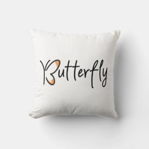 Schmetterlingstypografie, Schmetterling Kissen