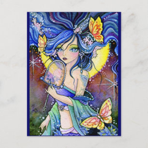 Schmetterlingsverzauberung - Postkarte