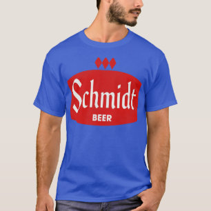 Schmidt Beer Retro Defunktional Brewing T-Shirt