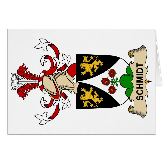 Schmidt-Familienwappen (Vorderseite (Horizontal))