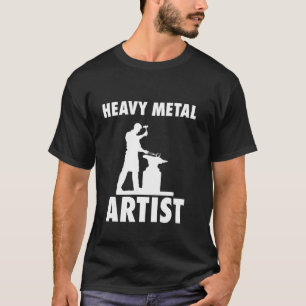 Schmied Heavy Metal' Künstler Metallschmied Ausrüs T-Shirt