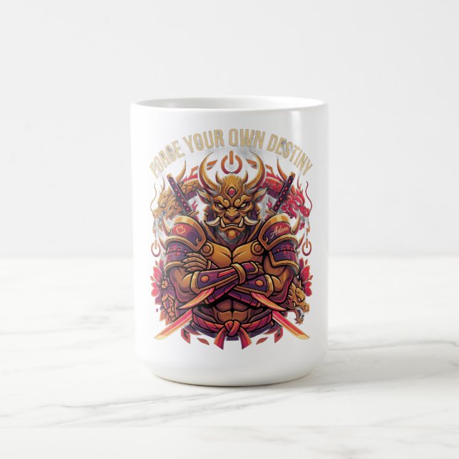 Schmiede Dein Eigenes Schicksal Shirt Kaffeetasse (Mittel)
