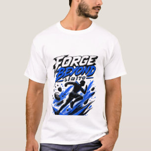 Schmiede jenseits der Grenzen Motivationsläufer- T-Shirt